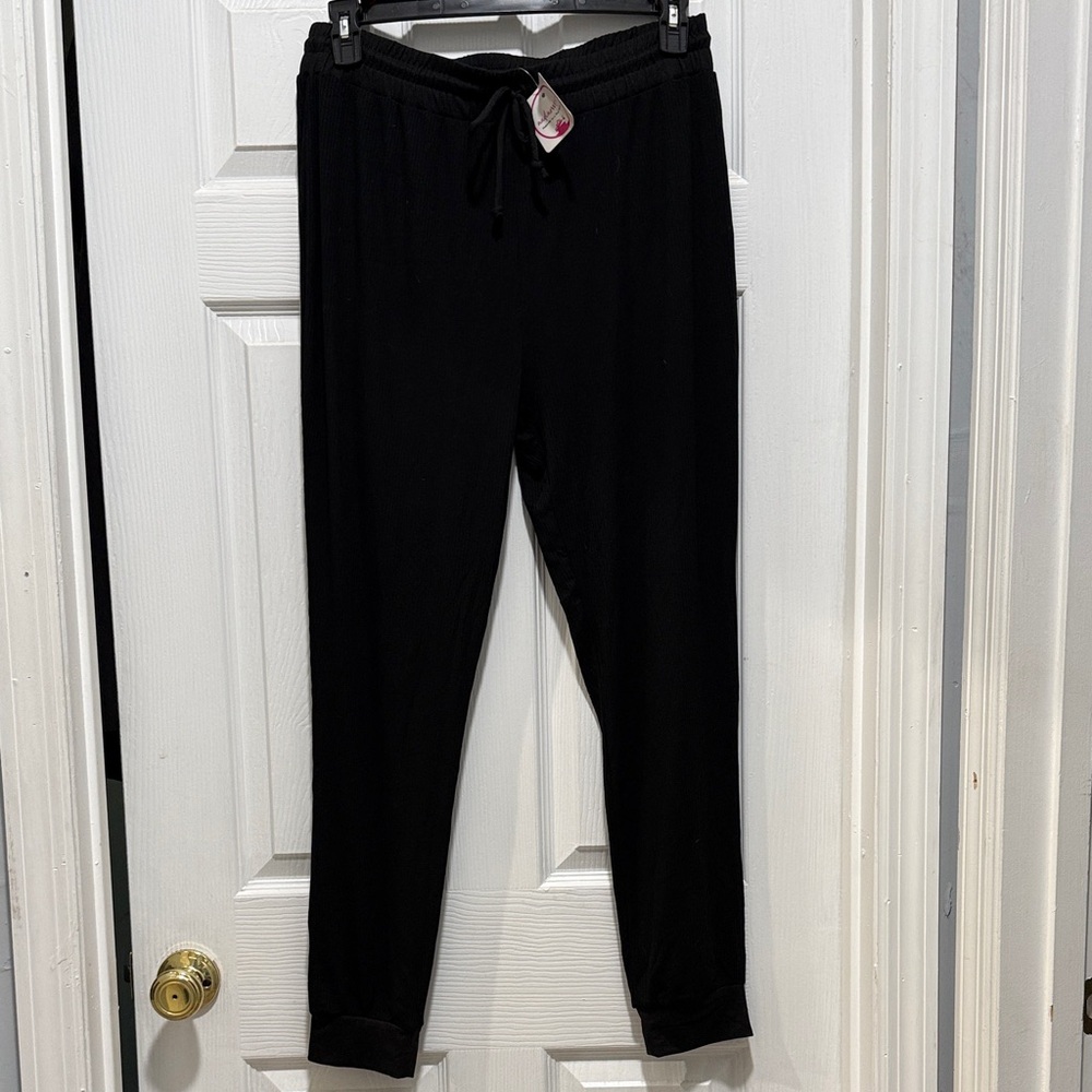 NWT Black Jogger Pants